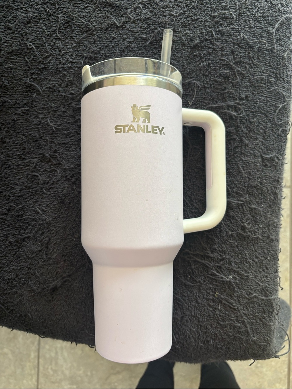 40 oz Stanley Pale Purple water bottle